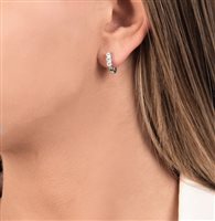 Orecchini Mirco Visconti Donna in Oro bianco Diamante 0.4 Ct LF479/10 - LF479/10